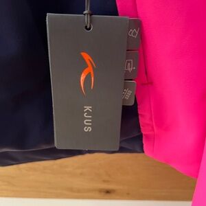 NWT KJUS Kids Pink and Blue Jacket, 14-16Y (KJUS size 176)